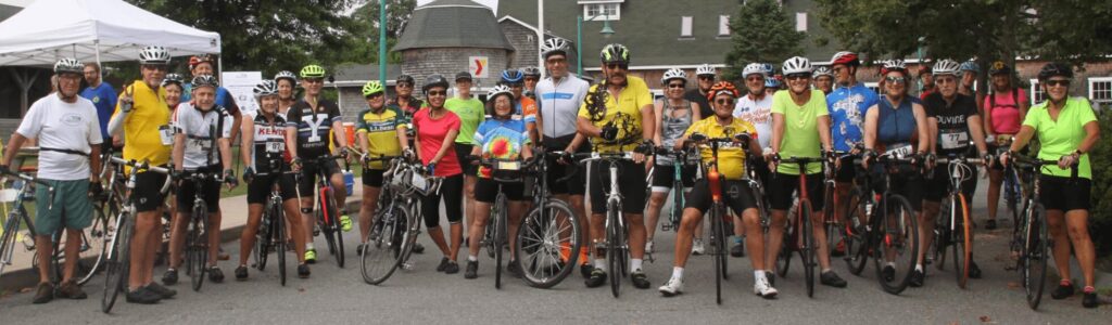 A group of South Coast Bikeway Alliance members