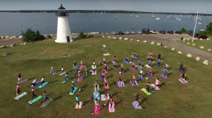 Yoga at Ned's Point (Photo courtesy of Anchor Yoga)