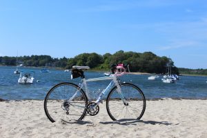 Bike on the beach