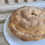 An apple pie