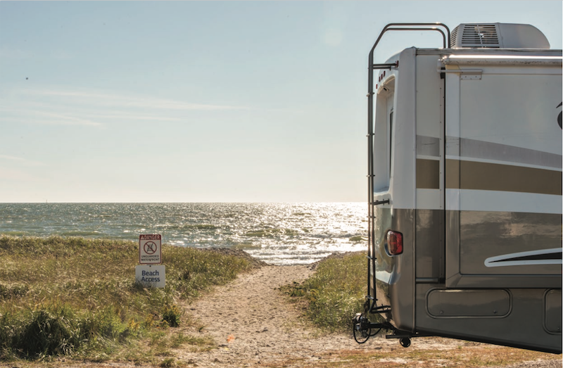 Horseneck Beach Camping by Andrew Ayer