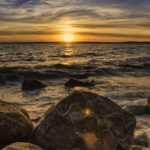 Sunset view from Gooseberry Island