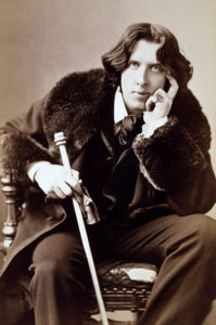 Playwright Oscar Wilde