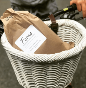 A Forno bike delivery