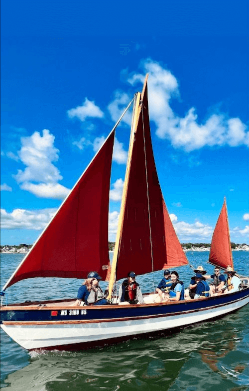 Sailing on Onset Bay