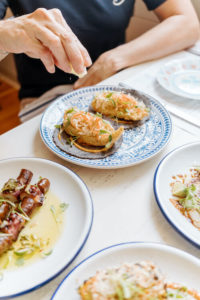 Sprinkling a little citrus on the shareable plates