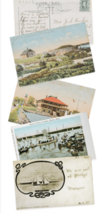 A collection of vintage postcards