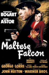 Movie poster for The Maltese Falcon