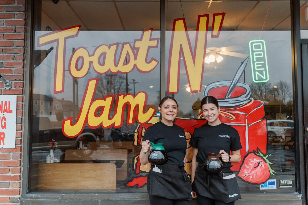 The storefront of Toast N Jam