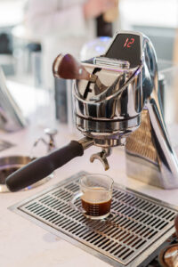 Ground Floor Coffee New Bedford Espresso Poured