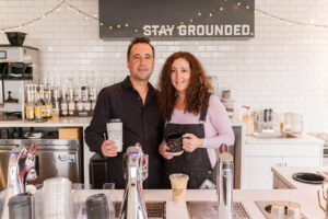 Ground Floor Coffee New Bedford Mel and Jason