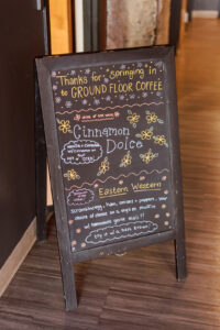 Ground Floor Coffee New Bedford Sign