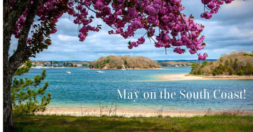 Springtime view of Onset Bay