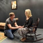 Actors rehearsing for The Glass Menagerie