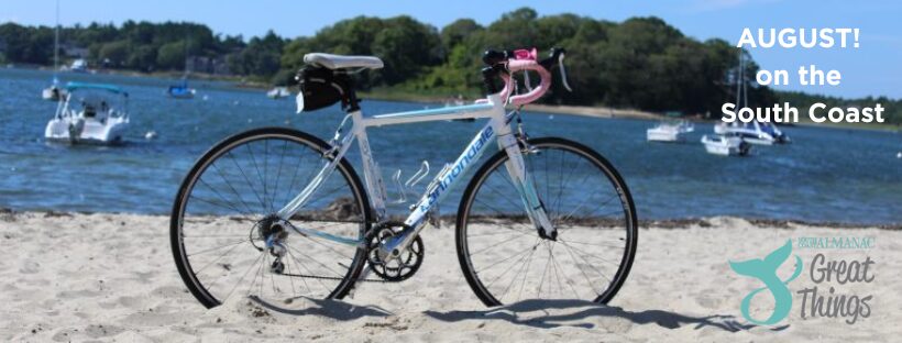 a bicycle on the beach