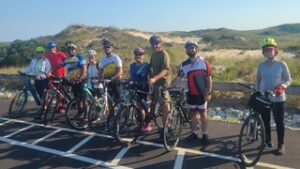 Vernon on a mini-Watershed ride
