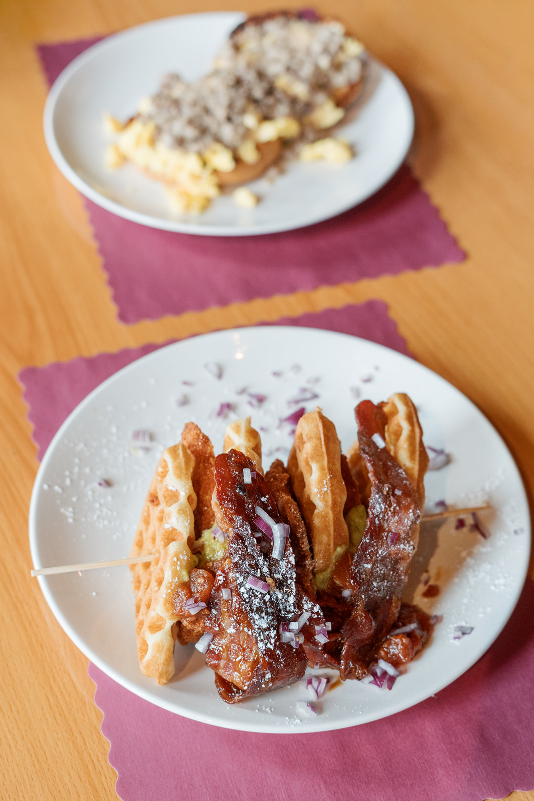 Duke's Bakery Fall River Chicken and Waffles