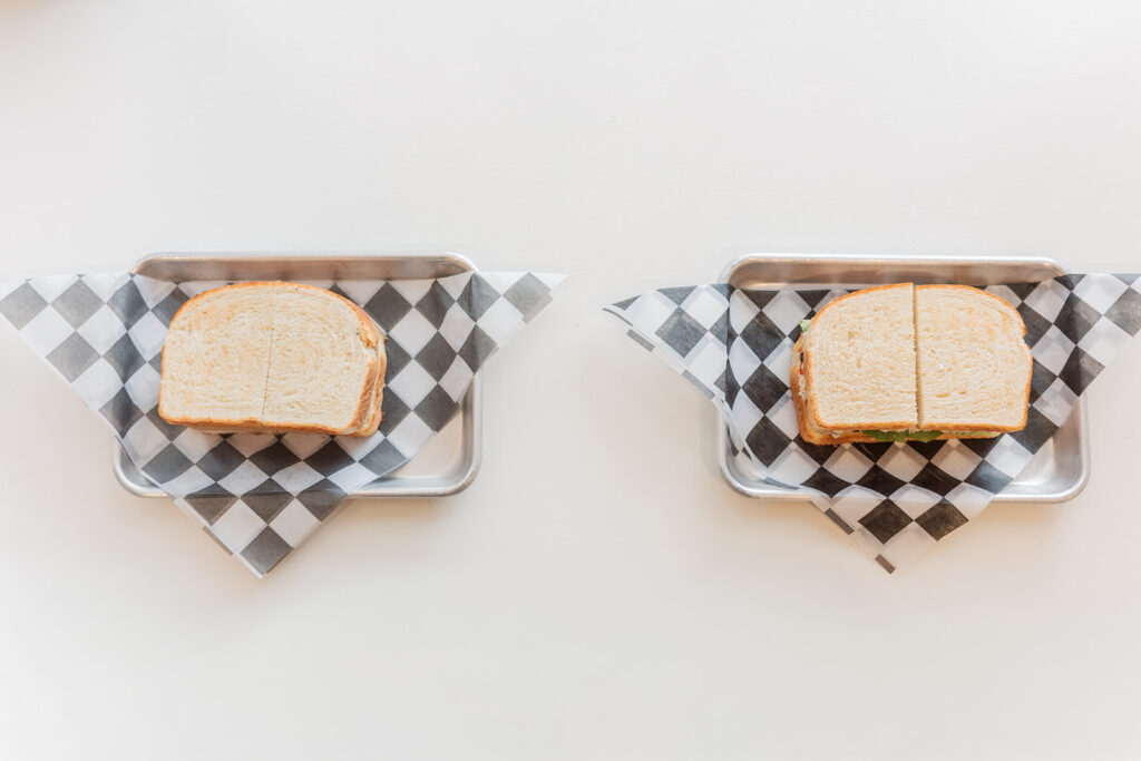 Chicken salad sandwich