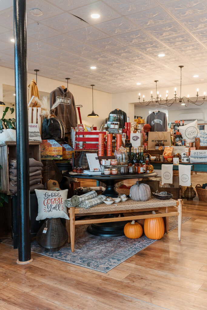 Interior of the Plimoth General Store