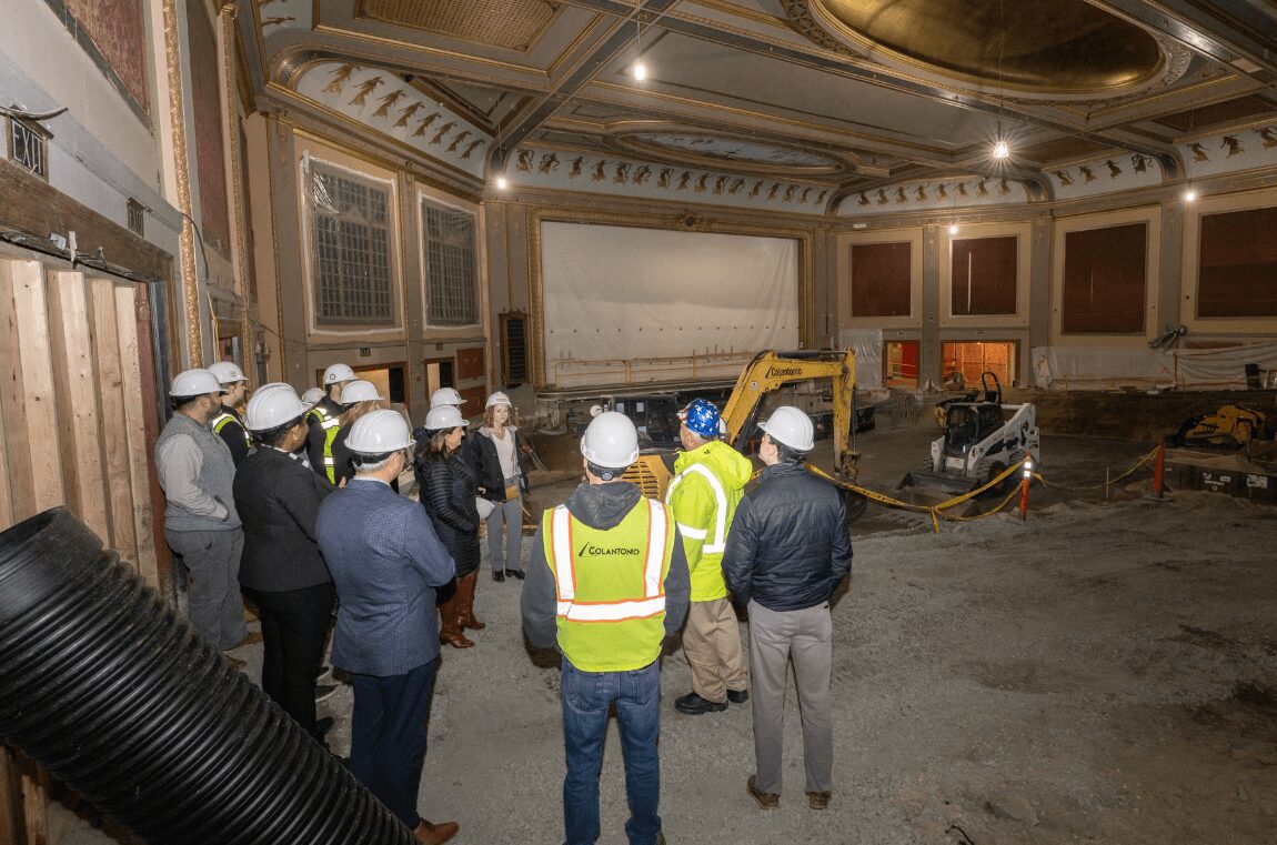 The Z while under construction