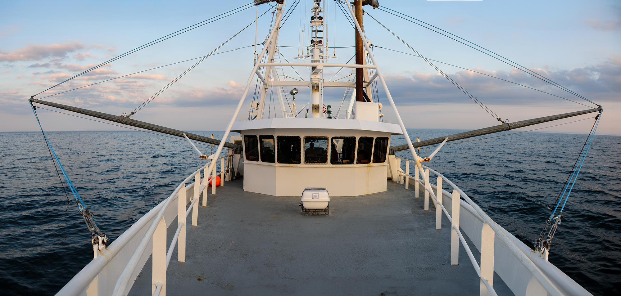 Pano of scallop boat Pano of scallop boat