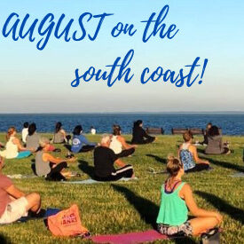 Yoga class at Fort Phoenix