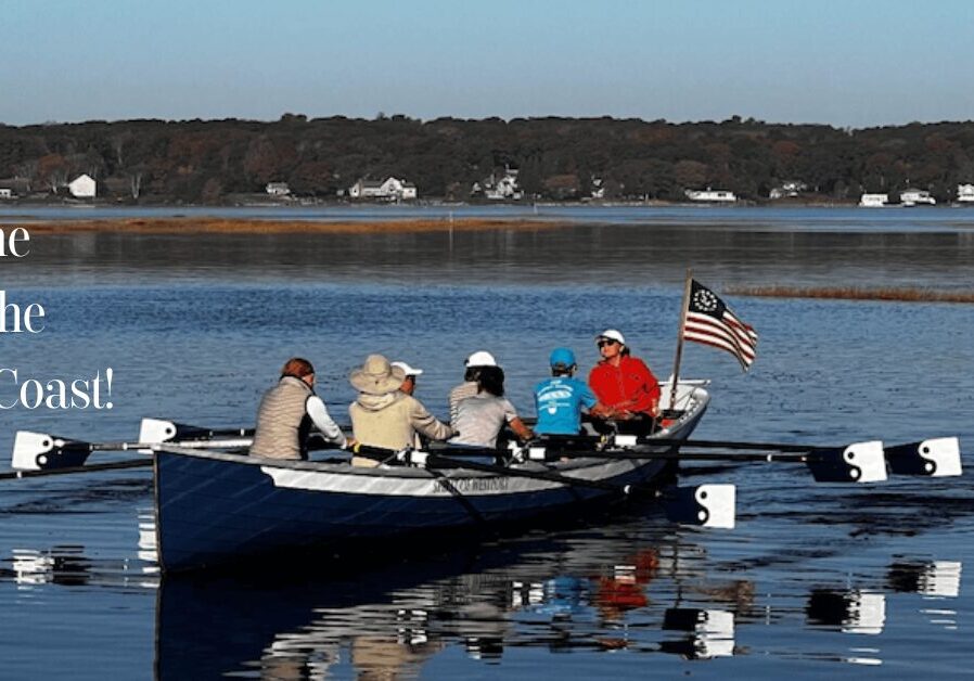 Rowers on the Westport River