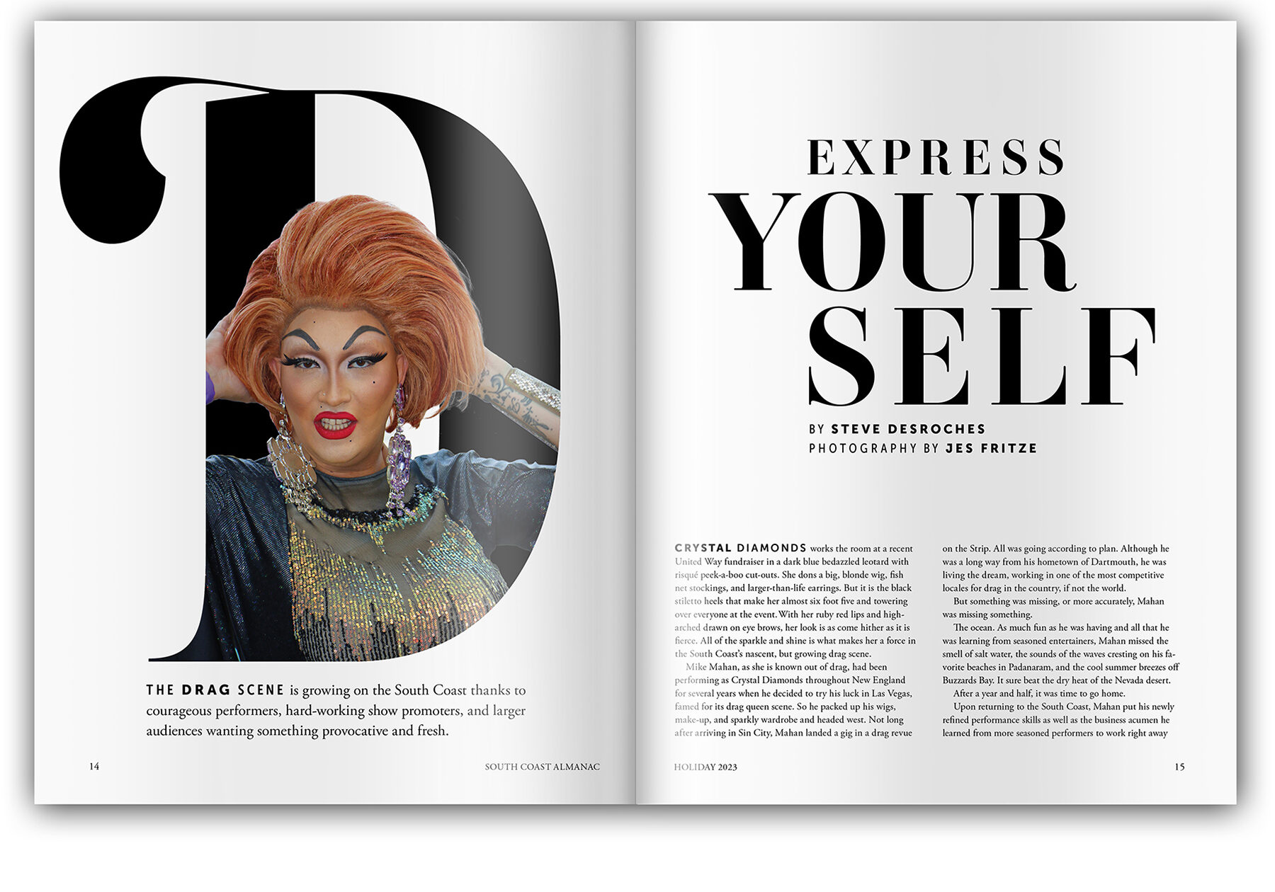 Express Yourself spread