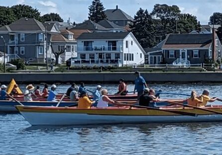 Azorean boats on the water